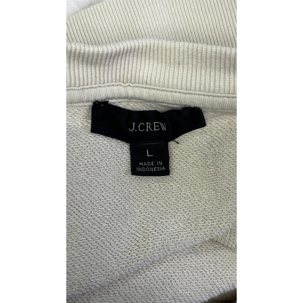 J.Crew The Sun Tarot Graphic Sweatshirt Size Large Ivory Oversized Re-Imagined - Picture 3 of 8